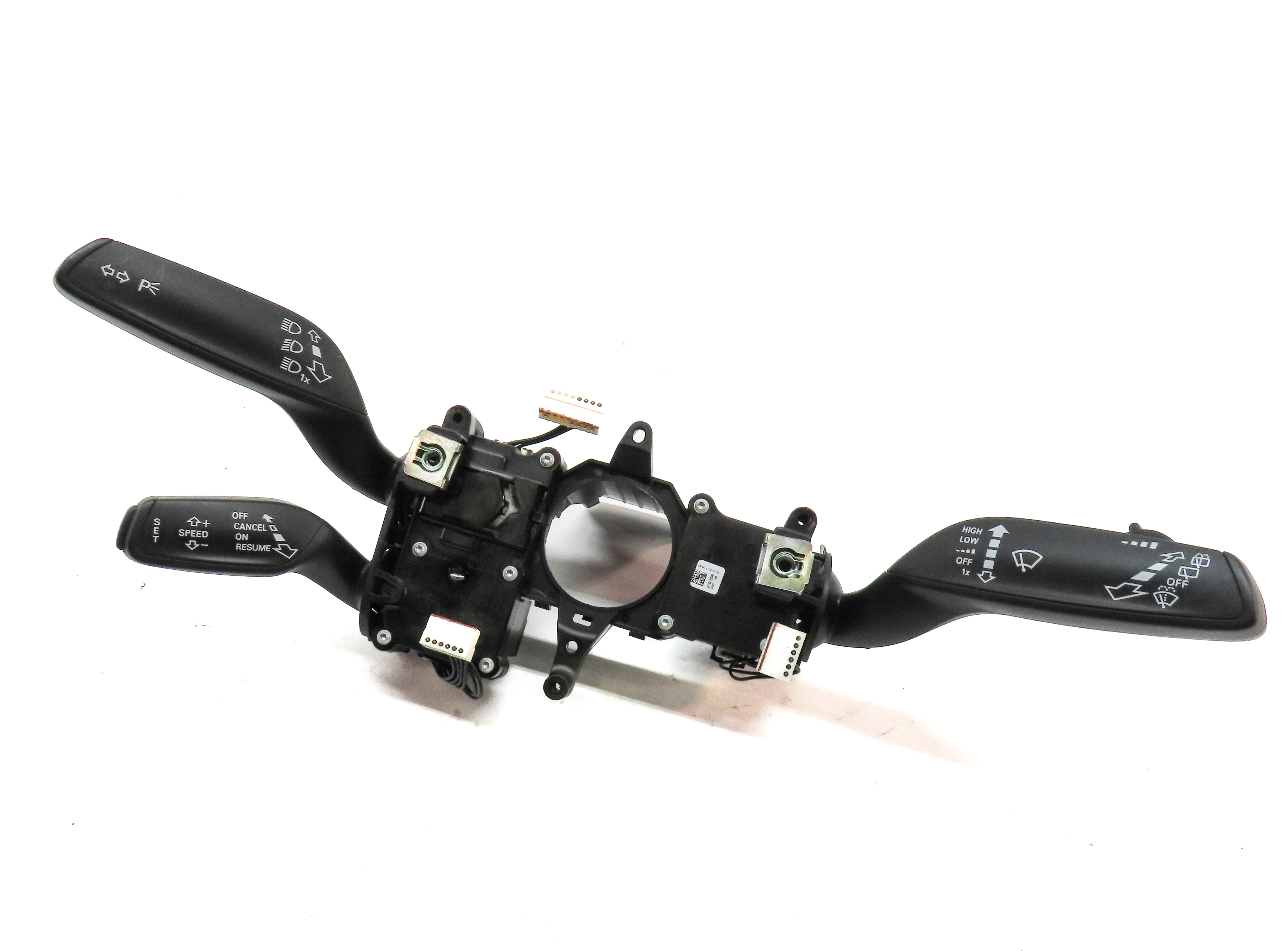 2015-2018 AUDI Q3 (8U) STEERING COLUMN BLINKER WIPER CRUISE COMBINATION SWITCH — exact item pictured